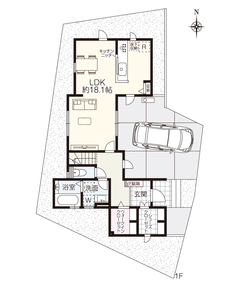 間取り1-1F