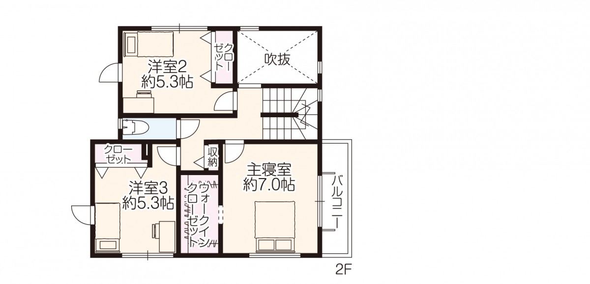 設計プラン1_2F