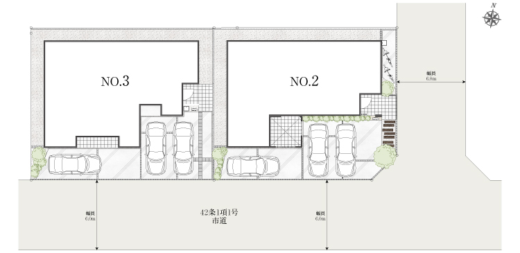 フレスティア印西・木下南_区画図