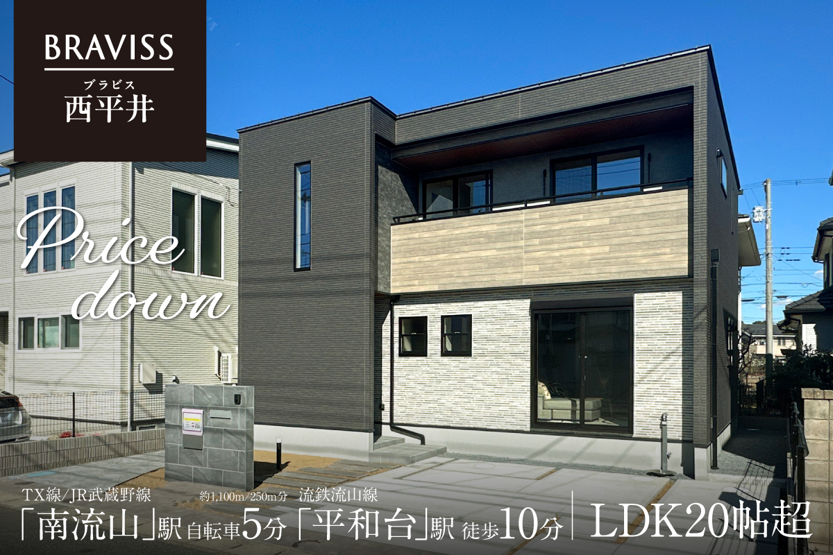 流山市西平井三丁目26番28（1区画-1