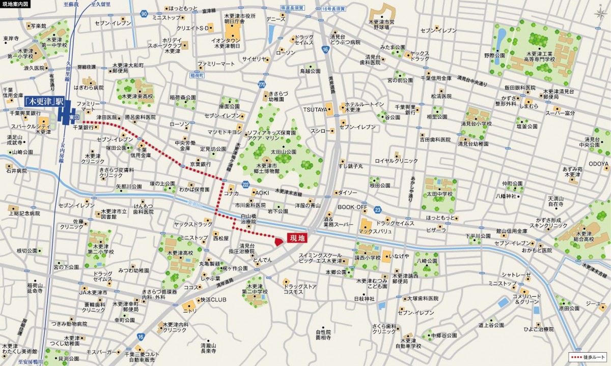 フレスティア更津・請西_MAP