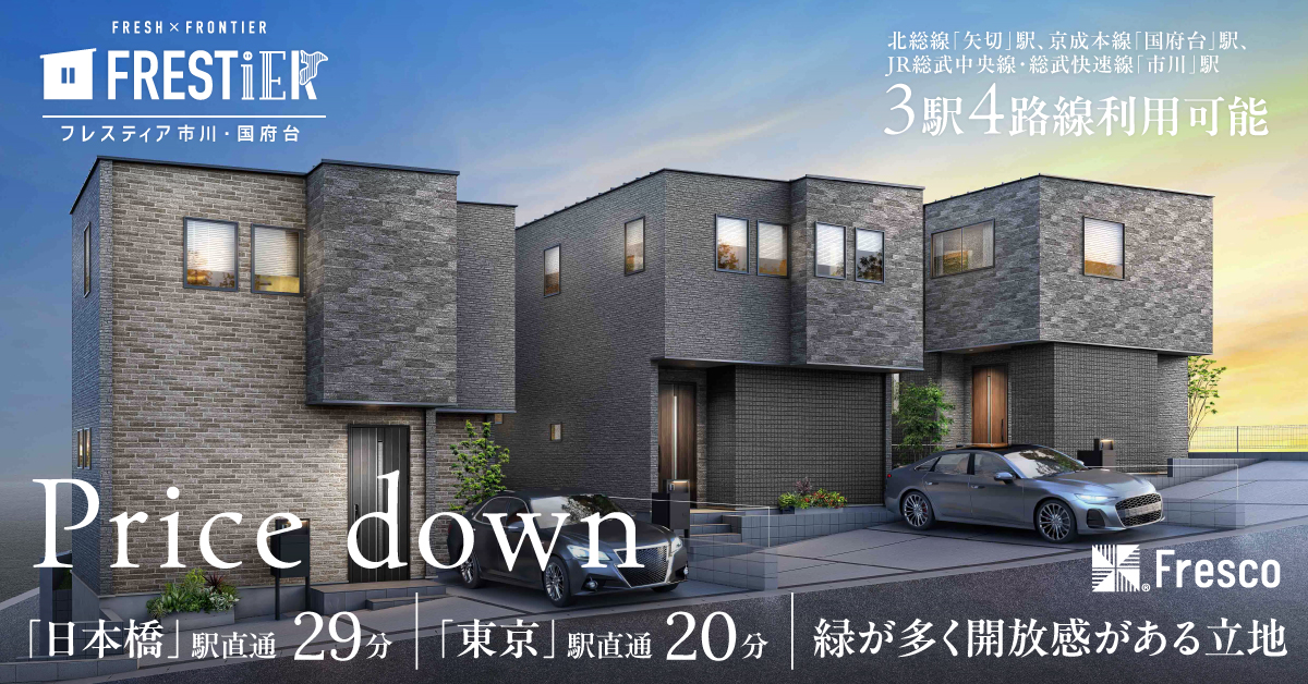 市川市国府台一丁目290番1(3区画-1)